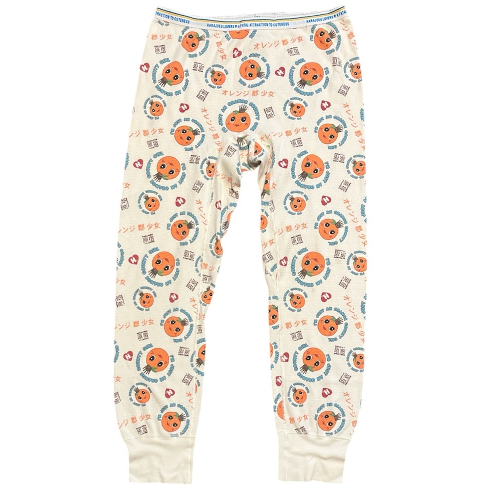 Harajuku Lovers “I’m just an Orange County Girl” thermal pj pants
